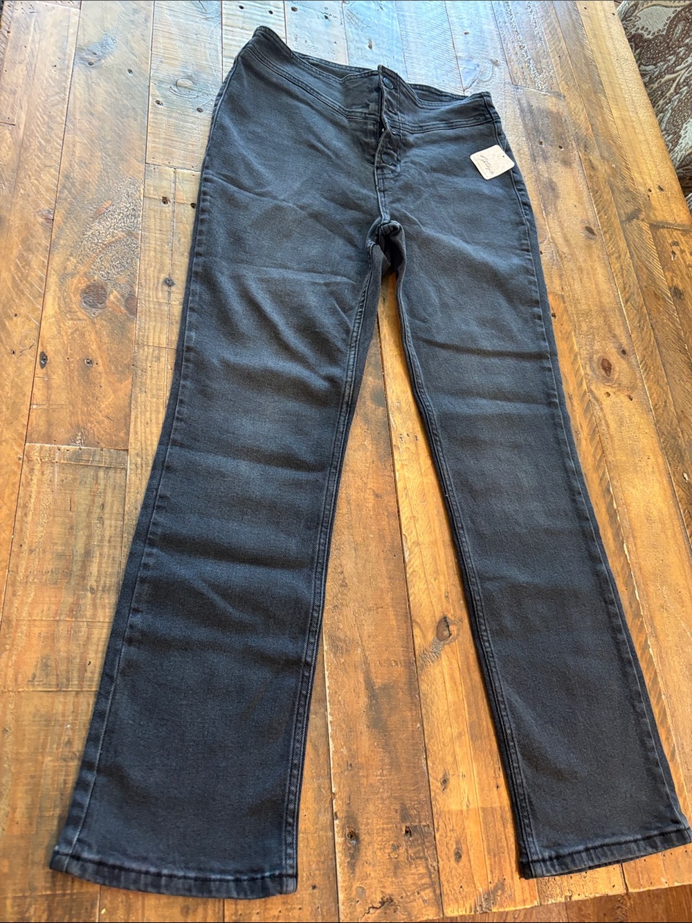 We The Free Black Flare Jeans
